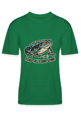 Śmieszna Koszulka Żaba Ropucha Toad-ally Awesome