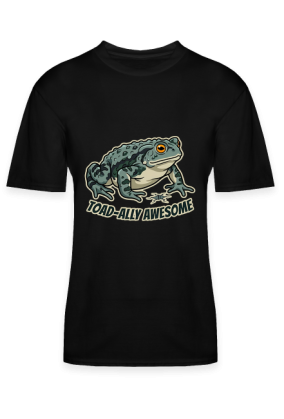 Śmieszna Koszulka Żaba Ropucha Toad-ally Awesome