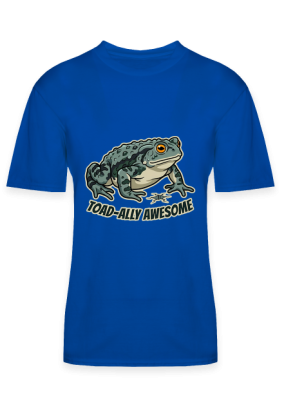 Śmieszna Koszulka Żaba Ropucha Toad-ally Awesome