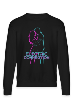Bluza Neonowa Para - Electric Connection - Romantyczny Nadruk