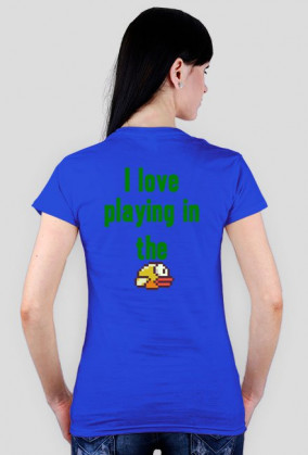 Koszulka damska z flappy bird