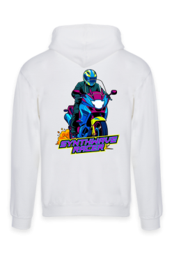 Bluza Motocyklowa Synthwave Racer Cyberpunk Neon Motor