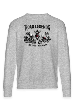 Koszulka Motocyklowa Road Legends Live Free Ride Hard Motor
