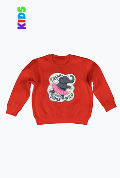 Bluza Dziecięca Tańczący Słoń Baletnica – Dream Dance Wild