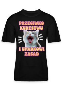 przeciwko kurestwu i upadkowi zasad - koszulka męska