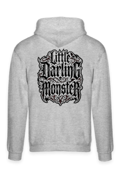 Koszulka Gotycka Little Darling Monster – Mroczny Nadruk Rockowy