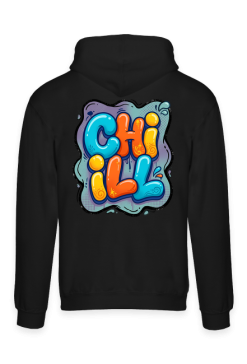 Kolorowa Bluza Graffiti CHILL | Koszulka Streetwear Pop-Art