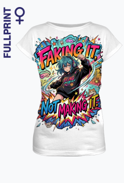 Koszulka Anime Faking It Komiks Pop Art Młodzieżowa