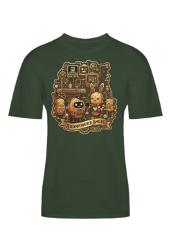Koszulka Steampunk Roboty Steampowered Smiles