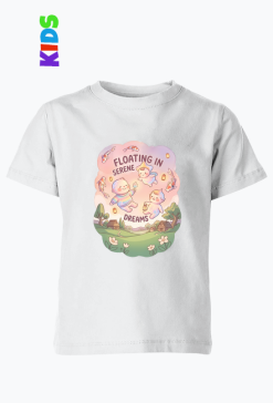 Urocza Koszulka Dziecięca Serene Dreams Bajkowy Wzór Kawaii