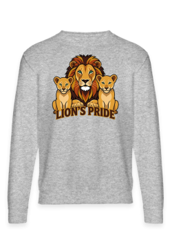 Bluza Lion's Pride Rodzina Lwów - Nadruk Lew i Małe Lwiątka