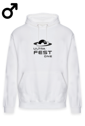 Ultra Fest One – Full Logo Hoodie White
