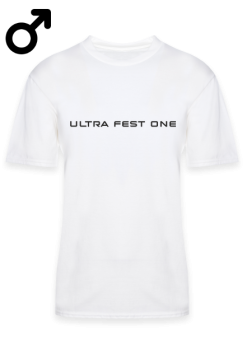 Ultra Fest One – Classic Wordmark White