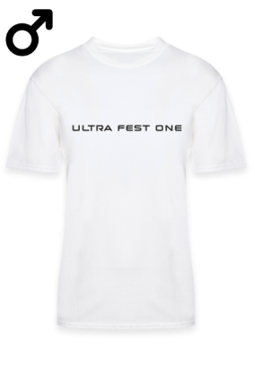 Ultra Fest One – Classic Wordmark White