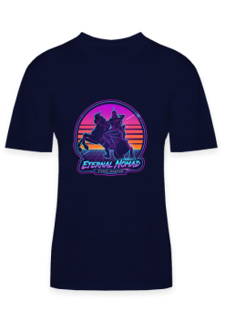 Koszulka Eternal Nomad Wojownik Stepowy Retro Synthwave 80s