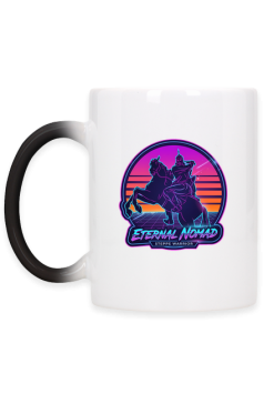 Koszulka Eternal Nomad Wojownik Stepowy Retro Synthwave 80s