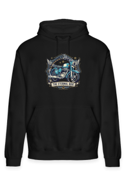 Bluza Retro motocykl – "The Eternal Ride", skrzydła i styl vintage
