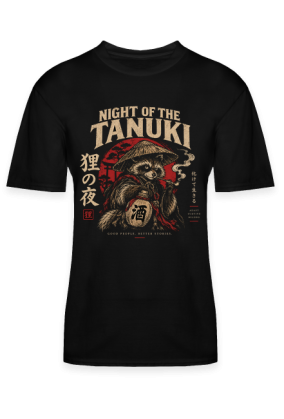 NIGHT OF THE TANUKI — T-SHIRT