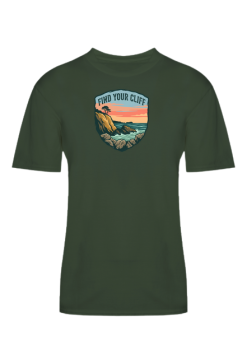 Koszulka Vintage Find Your Cliff – Nadmorski Klif Retro