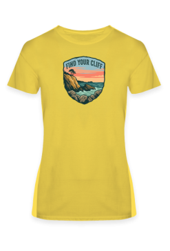 Koszulka Vintage Find Your Cliff – Nadmorski Klif Retro
