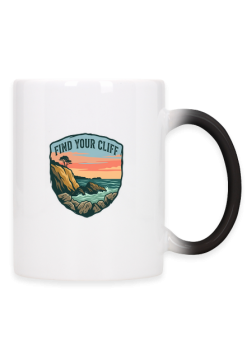 Kubek Vintage Find Your Cliff – Nadmorski Klif Retro