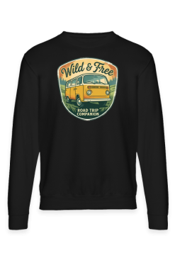 Bluza Vanlife Wild Free – Prezent dla Podróżnika Kamper