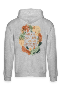 Bluza Siła w Naturze Rośnij Spokojnie Boho Line Art