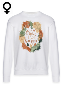 Bluza Siła w Naturze Rośnij Spokojnie Boho Line Art