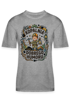 Koszulka Kopalnia Dobrego Humoru Prezent dla Górnika Barbórka