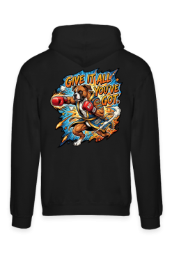 Bluza Motywacyjna Pies Bokser – Give It All You've Got