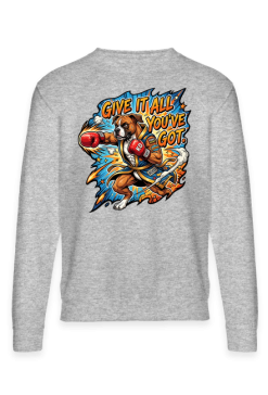 Bluza Motywacyjna Pies Bokser – Give It All You've Got