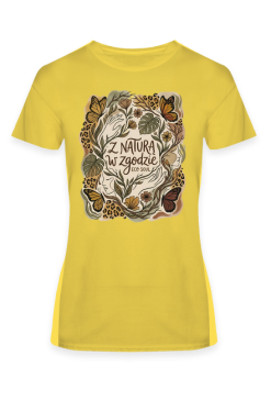 Koszulka Z Naturą W Zgodzie – Eco Soul Boho Koszulka