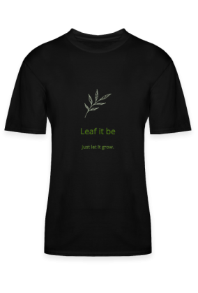 T-Shirt męski Leaf It Be