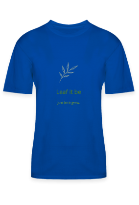 T-Shirt męski Leaf It Be