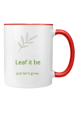 Kolorowy kubek Leaf It Be