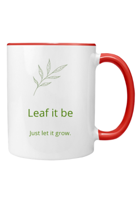 Kolorowy kubek Leaf It Be