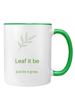 Kolorowy kubek Leaf It Be