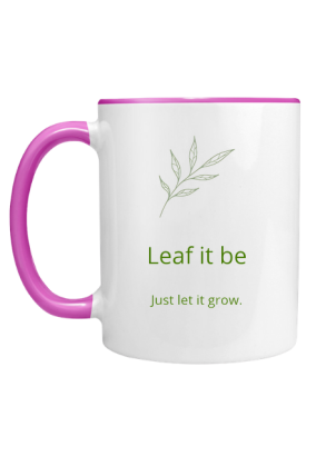 Kolorowy kubek Leaf It Be