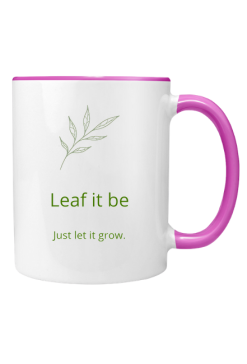 Kolorowy kubek Leaf It Be