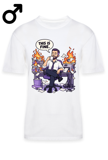 This is fine — koszulka męska