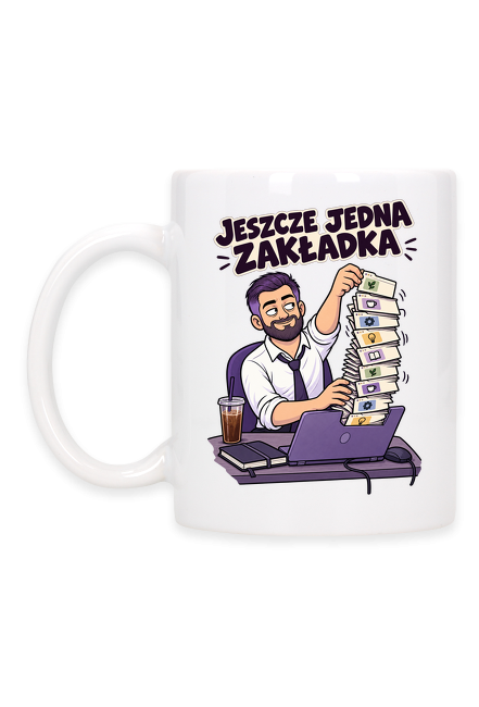Jeszcze jedna zakładka — kubek
