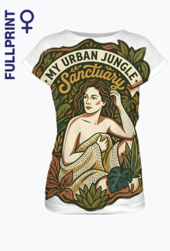 Koszulka Urban Jungle Sanctuary – Retro Styl