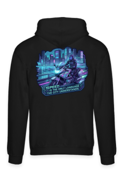 Bluza Motocyklista Cyberpunk Synthwave