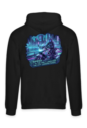 Bluza Motocyklista Cyberpunk Synthwave