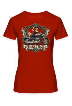 Koszulka Motocyklowa Damska Queen Of The Road Chopper