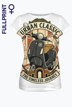 Koszulka Skuter Retro Vintage – Urban Classic Vespa Style