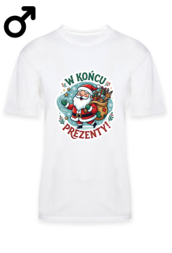 Koszulka Świąteczna W Końcu Prezenty