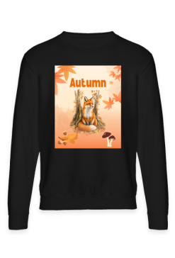 Bluza damska -jesienny Lis, Listki i grzybki.