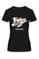 Fallout Corner logo solid (czarna/damska)