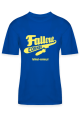 Fallout Corner logo solid (niebieska/męska)